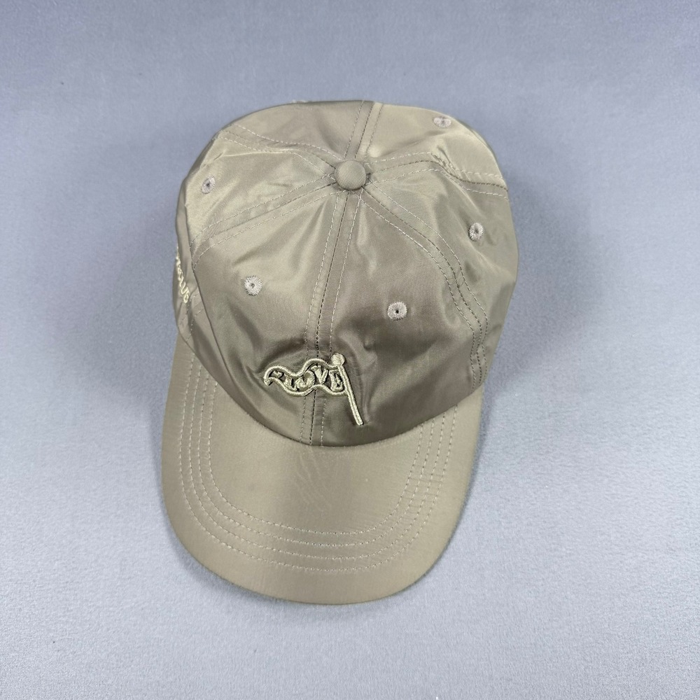 Spread Love Club Unisex OS Olive Green Nylon Dad Hat Embroidered Flag Logo Cap
